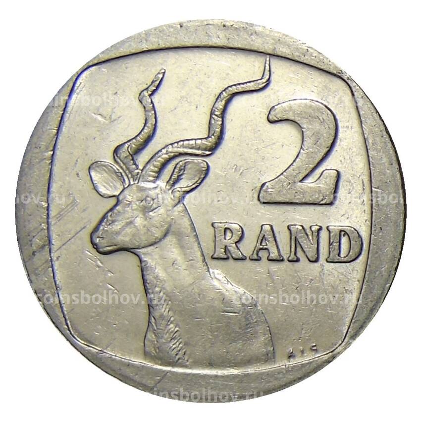 Монета 2 ренда 1991 года ЮАР