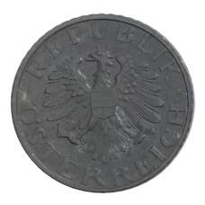 Монета 5 грошей 1955 года Австрия (реверс)