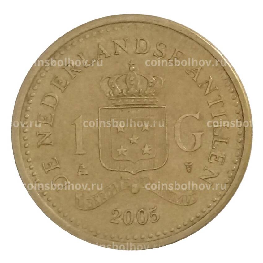 Монета 1 гульден 2005 года Нидерландские Антильские острова