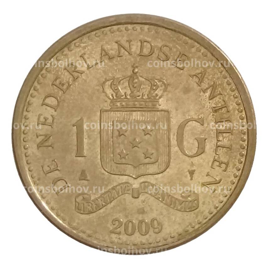 Монета 1 гульден 2009 года Нидерландские Антильские острова