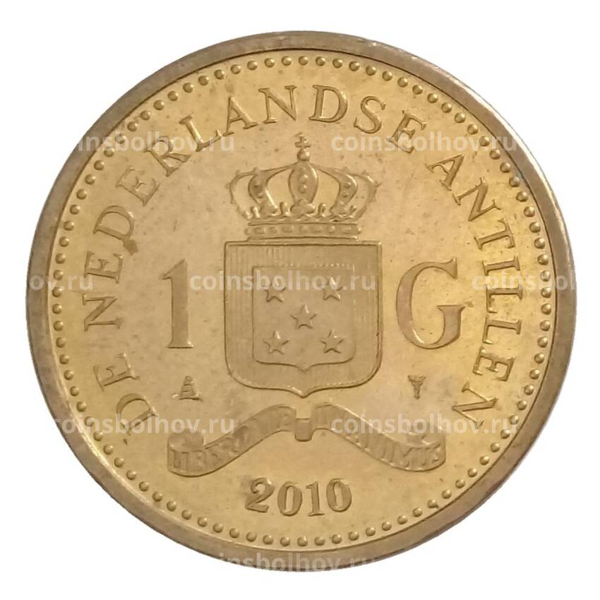 Монета 1 гульден 2010 года Нидерландские Антильские острова