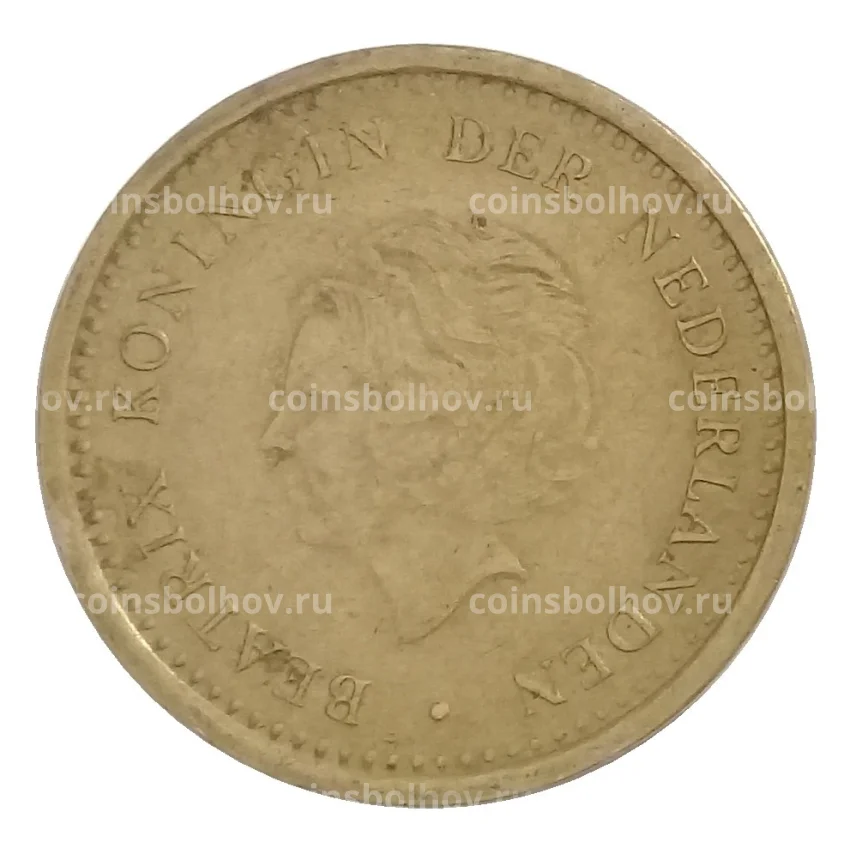 Монета 1 гульден 1992 года Нидерландские Антильские острова (вид 2)