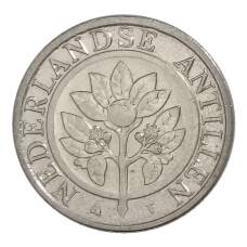 Монета 25 центов 2004 года Нидерландские Антильские острова (реверс)