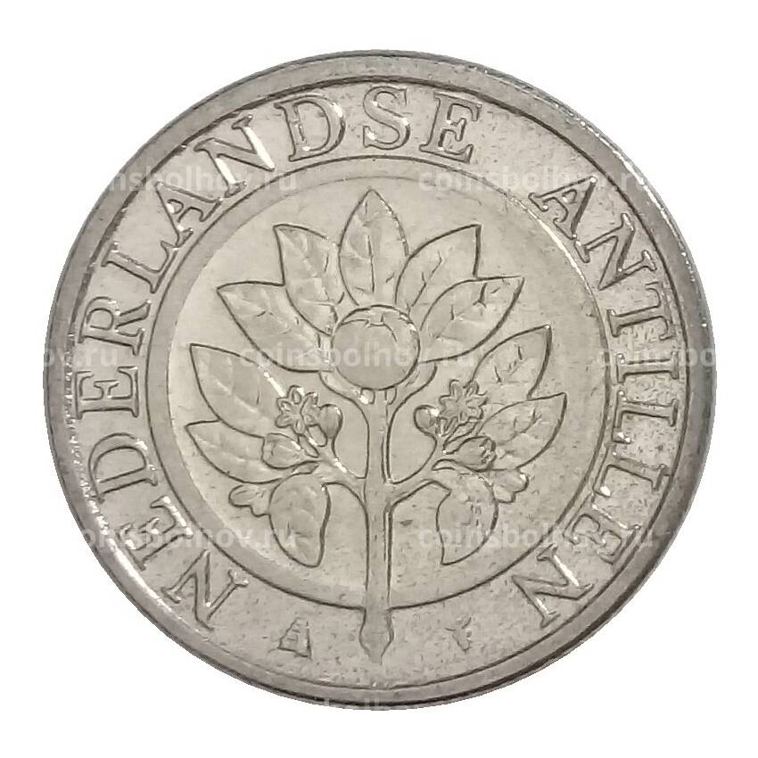 Монета 25 центов 2004 года Нидерландские Антильские острова (вид 2)
