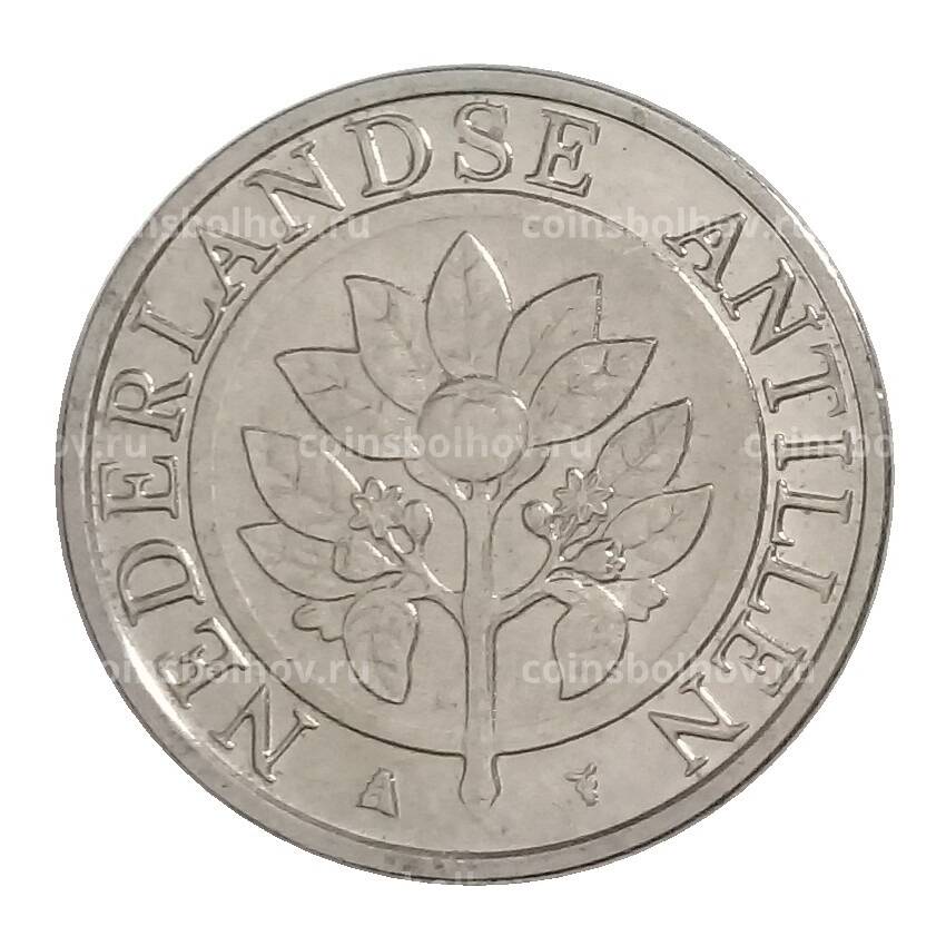 Монета 25 центов 2007 года Нидерландские Антильские острова (вид 2)