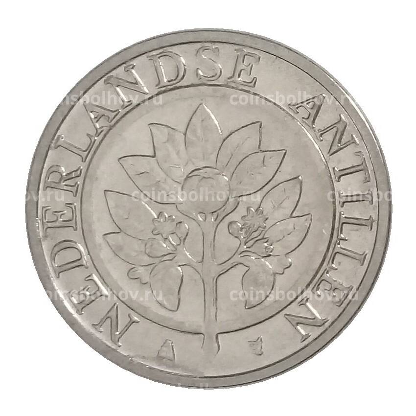 Монета 25 центов 2009 года Нидерландские Антильские острова (вид 2)