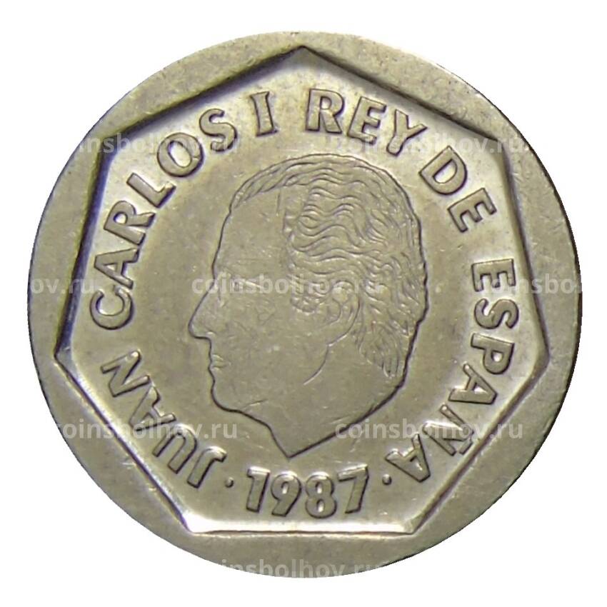 Монета 200 песет 1987 года Испания (вид 2)