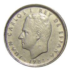 Монета 10 песет 1984 года Испания (аверс)