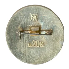 Значок Тутаев — Золотое кольцо (вид 2)