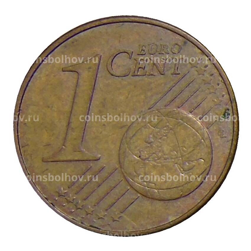 Монета 1 евроцент 2002 года D Германия (вид 2)