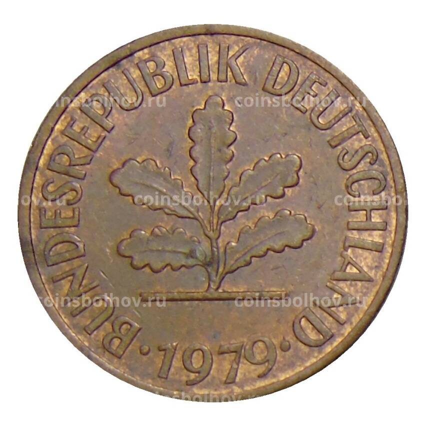 Монета 2 пфеннига 1979 года G Германия