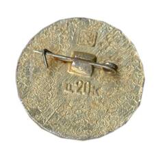 Значок Тутаев — Золотое кольцо (вид 2)