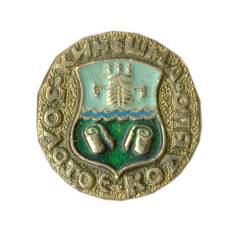 Значок Кинешма- Золотое кольцо