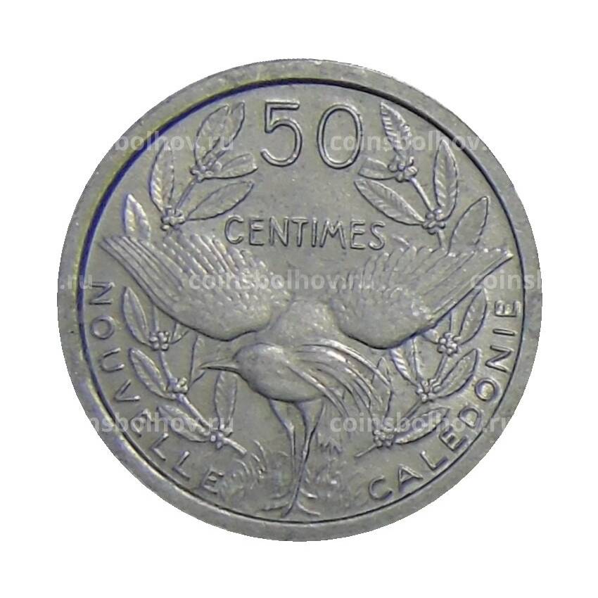 Монета 50 сантимов 1949 года Новая Каледония