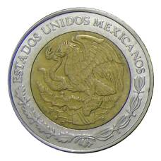 Монета 1 песо 2012 года Мексика (реверс)