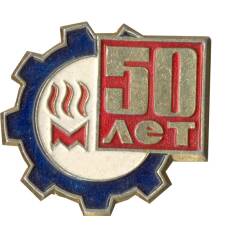 Значок 50 лет