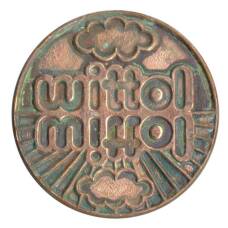 Значок рекламный Wittol (ГДР)