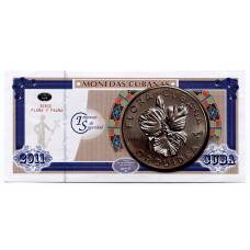 Сувенирная банкнота 2011 года Куба — Монеты Кубы