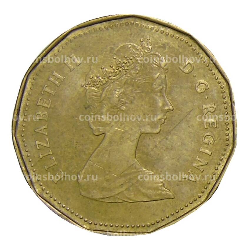 Монета 1 доллар 1987 года Канада (вид 2)