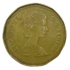 Монета 1 доллар 1987 года Канада (реверс)