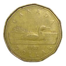 Монета 1 доллар 1987 года Канада (аверс)