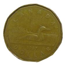 Монета 1 доллар 1987 года Канада (аверс)