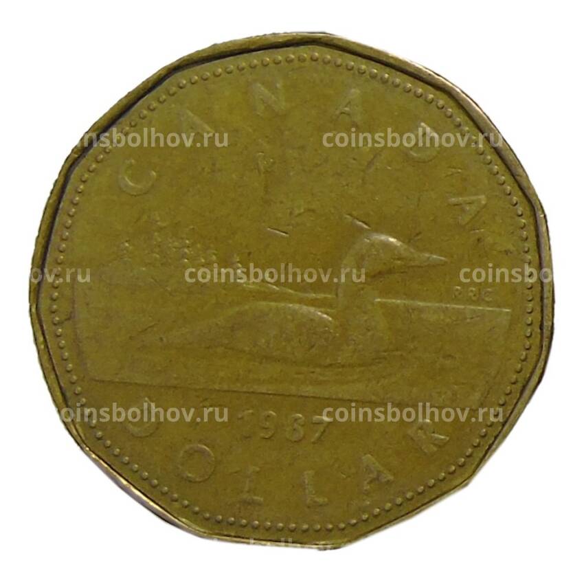 Монета 1 доллар 1987 года Канада