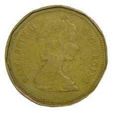 Монета 1 доллар 1987 года Канада (реверс)