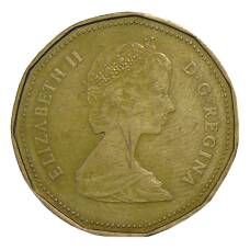 Монета 1 доллар 1987 года Канада (реверс)