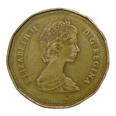 Монета 1 доллар 1987 года Канада (реверс)