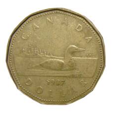 Монета 1 доллар 1987 года Канада (аверс)