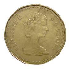Монета 1 доллар 1987 года Канада (реверс)