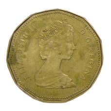 Монета 1 доллар 1987 года Канада (реверс)