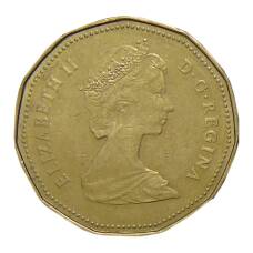 Монета 1 доллар 1987 года Канада (реверс)