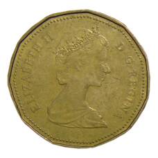 Монета 1 доллар 1987 года Канада (реверс)