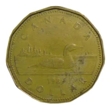 Монета 1 доллар 1989 года Канада (аверс)