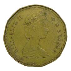 Монета 1 доллар 1989 года Канада (реверс)