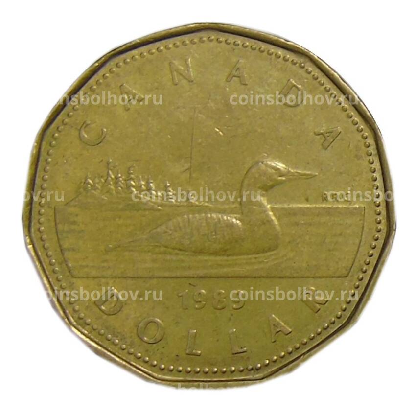 Монета 1 доллар 1989 года Канада