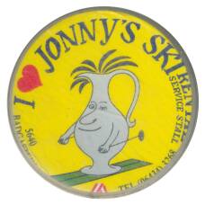 Значок «I Love Jonny's Ski»