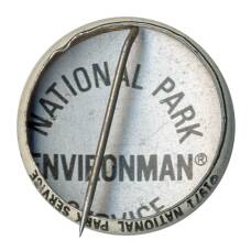 Значок рекламный «Environman» (вид 2)