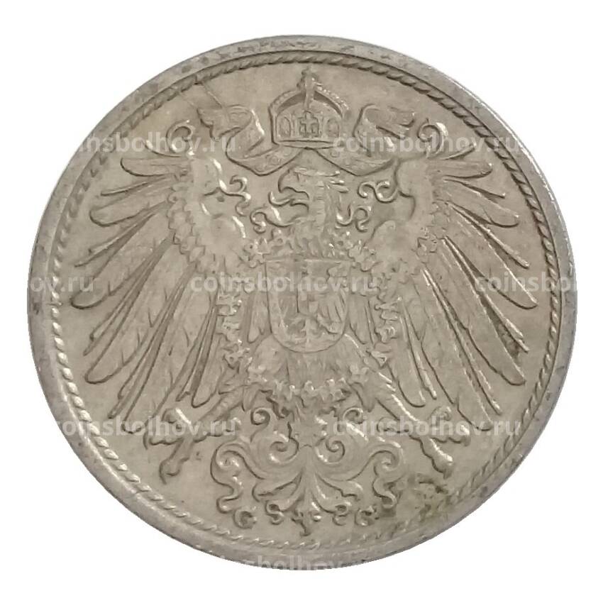 Монета 10 пфеннигов 1913 года G Германия (вид 2)