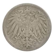 Монета 10 пфеннигов 1898 года A Германия (реверс)