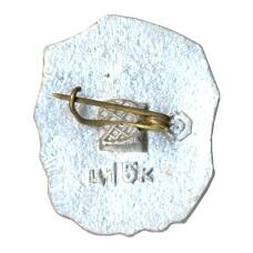 Значок И. Франко (реверс)