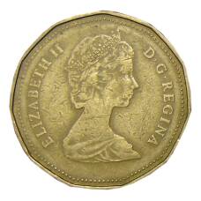 Монета 1 доллар 1987 года Канада (реверс)