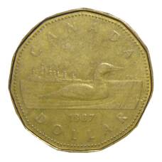 Монета 1 доллар 1987 года Канада (аверс)