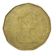 Монета 1 доллар 1987 года Канада (реверс)