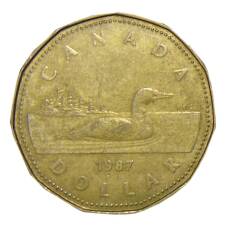 Монета 1 доллар 1987 года Канада (аверс)