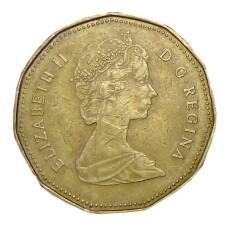 Монета 1 доллар 1988 года Канада (реверс)