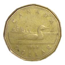 Монета 1 доллар 1988 года Канада (аверс)