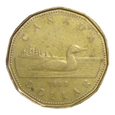 Монета 1 доллар 1988 года Канада (аверс)